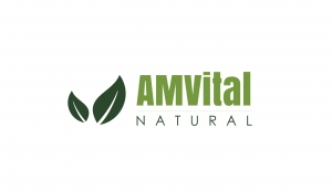 AMVital logo - turmeric skincare brand for melanin-rich skin