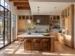 Oak Kitchen Cabinets Continue to Define Timeless Design in Modern American Home