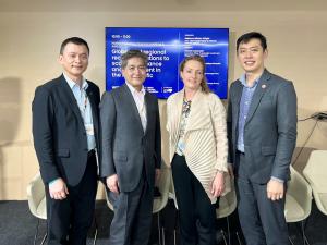 Cathay Financial Holdings (Cathay FHC) has further cemented its position as a leading force in global climate finance, standing as the only Taiwanese financial institution co-hosting a Blue Zone event at COP30 1-1 pic
