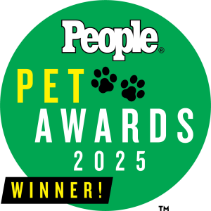 Three Dog Bakery 2025 People Magazine Award Seal