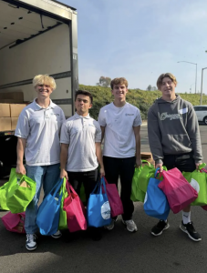 The Holiday Basket of Miracles provided families in need hundreds of pounds of fresh produce, essential supplies, and turkeys