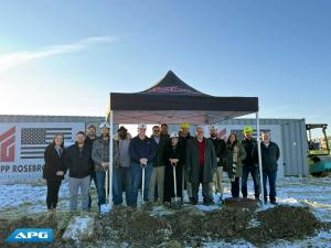APG Ohio Team at Ground Breaking Event