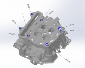 FOR IMMEDIATE RELEASE
Mastercam Users Cut Inspection Time 40% with Human-AI Metrology Integration Probe hole diameters against scan part for inspection and part verification all in Mastercam with PCMM