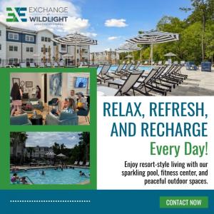 Resort-Style Pool & Fitness Center At Exchange at Wildlight