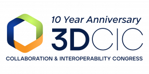 The 3D Collaboration & Interoperability Congress (3D CIC), produced by Action Engineering, proudly announces its 10th anniversary event, taking place March 2–4, 2026 in Golden, Colorado 3D Collaboration & Interoperability Congress Logo