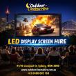 LED Display Screen Hire for Daylight Outdoor Events: Key Considerations for Organisers