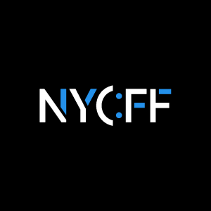 This is an animated logo for New York Comedy Film Festival NYCFF