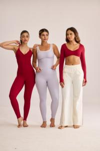 High-Waist Yoga Leggings Women No Front Seam