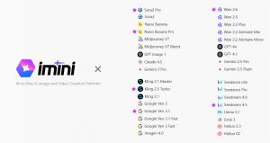 iMini AI、50以上のAIモデルを統合