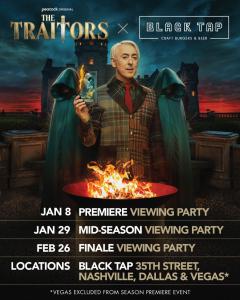 The Traitors x Black Tap