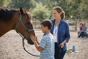 Nonprofit introduces trauma-informed equine-assisted therapy designed as a therapeutic service—not riding lessons