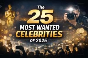 The 25 Most Wanted Celebrities of 2025 Graphic
