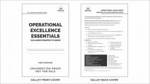 Galley cover of Operational Excellence Essentials You Always Wanted to Know by Vibrant Publishers