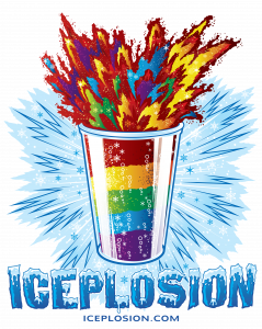 Multi-color Iceplosion logo