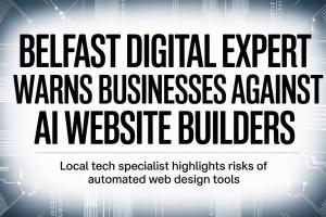 Belfast Digital Expert Warns Established Businesses Against AI Website Builder Migration