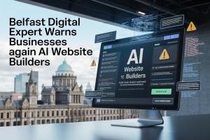 Digital Expert Warns Businesses Against AI Website Builders - Belfast Northern Ireland - ProfileTree