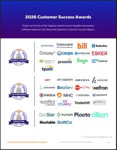 The Top Accounts Payable Automation Software According to the FeaturedCustomers Winter 2026 Customer Success Report 7 apaut26