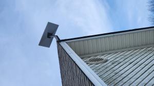 Professional Starlink installation by DishNinjas with attic cable routing to support clean setup and reliable internet connectivity.