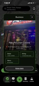 A photo showing how the digital storefront looks for the secret world app