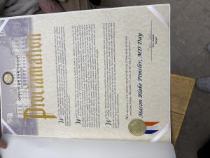 The city of New York has officially declared a day in honor of Dr