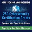Cyber Grants Alliance and CyberCert Partner to Offer 250 Cybersecurity Certification Grants to SMBs