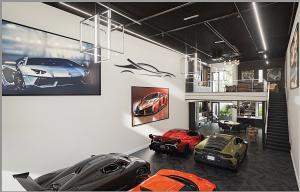 Future interior of Naples Auto Vaults Luxury Interiors