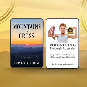 Dr. Abraham M. George and Dr. Christine M DPA, Golden Gift Suite, Dr. Abraham M. George, Dr. Christine M. Silverstein, Golden Globes, Black Chateau, Books That Make You