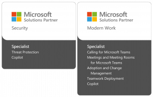 Microsoft Security and Modern Work Badges