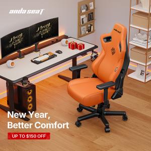 2026 New year AndaSeat Kaiser 3E Orange
