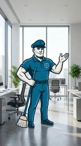 Captain Clean debuts as the new mascot of Stay Clean Solutions, symbolizing consistency, reliability, and attention to detail.