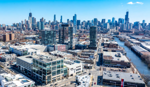 TJ Maxx Lincoln Park Aerial