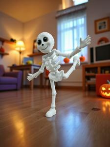 Standing on one foot