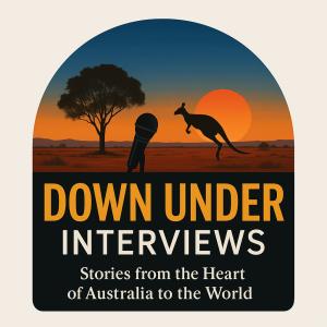Down Under Interviews logo.