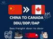 Rising Demand: Why Door-to-Door Shipping from China to Canada Has Become a Preferred Import Option