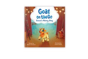 Goat on the Go: Scout's Rainy Day. Children's Storybook Book Cover