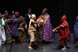 DOS Productions Kashimawo on stage