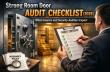Strong Room Door Audit Checklist (2026): What Insurers and Security Auditors Expect