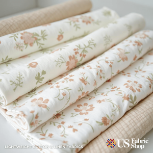 Lightweight Cotton &  Linen Fabrics.