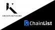 Chainlist Confirms Krown Network Delivers Sub-100ms MainNet Performance, Outpacing Leading Blockchains