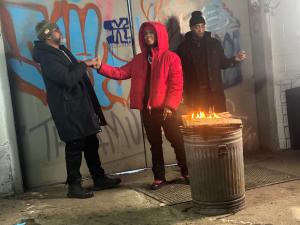 “Ray Gifted Keys captured in a cinematic moment from the ‘That’s On Me’ music video, co-directed by her and Rick.”