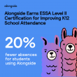Alongside Earns ESSA Level II Certification for Improving K12 School Attendance