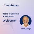 Long-time childhood cancer advocate Paco Arango joins Oncoheroes board, fuels vital clinical trial