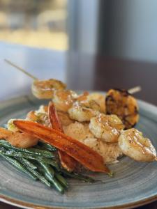 Shrimp Skewers at Atlantic Grille