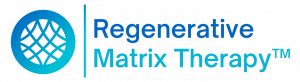Logo for Regenerative Matrix Therapy – a non-surgical procedure that uses your body’s own biologic materials to reduce pain, improve mobility, and restore function at the source.