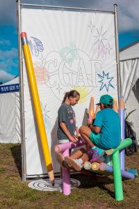 A Weekend of Brushstrokes, Beats & Breakthroughs Awaits at the Coconut Grove Arts Festival 11 Kids drawing