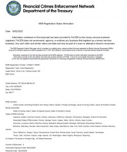 Vertex Coin Trading Center-MSB