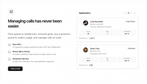 From grants to residencies, Artsumé gives you a powerful portal to collect, judge, and manage calls at scale.