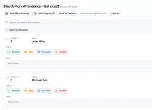 online attendance tracker by DigiAttend.com
