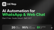 247Rep Launches Free AI WhatsApp Marketing Automation Tool with Web Widget That Sells and Replies to Customers