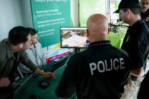 Technology exhibits at FLOCON 2025